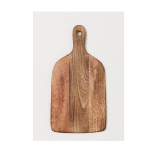 Tabla de cortar de madera natural premium, tabla de cortar sólida para cocina, para cocinar en casa, servir, tallar y preparar alimentos. - Product Image 5