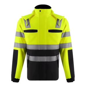 Veste de travail de sécurité sur mesure avec fermeture éclair de haute qualité et poches à outils - Product Image 6