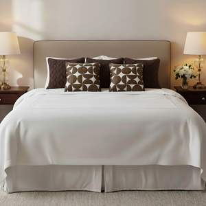 SOGA Juego de 5 Fundas de Almohada Decorativas Modernas, Color Marrón Chocolate Intenso, Tejido de Diamantes y Fundas de Cojín con Círculos Geométricos Retro - Product Image 4