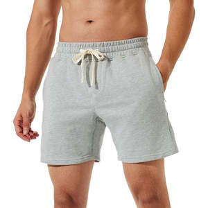 Shorts de survêtement 100% Coton French Terry Fleece délavé à l'acide, effet soleil, bords bruts, vierges, délavé à la pierre, écologiques - Product Image 1