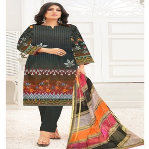 Super Whole Seller Vestidos indios de mujer en tela de césped Ropa pakistaní e india para uso diario Lehenga Choli - Product Image 5