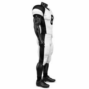 Uniforme de Fútbol Americano Transpirable de Alta Calidad OEM, Color Sólido, Impresión Digital, Unisex para Adultos - Product Image 3