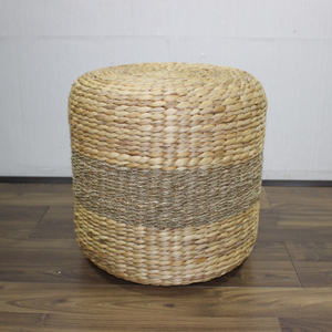 Cojines de Ratán Tejidos a Mano de Alta Calidad, Diseño Artesanal con Función de Almacenamiento que Ahorra Espacio, para Sala de Estar, Dormitorio, Hotel - Product Image 6