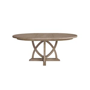 Round <b>Expandable</b> Dining <b>Table</b> for Comfortable Seating - Product Image 3