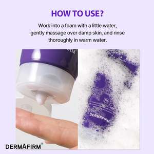 [เดอร์มาเฟิร์ม] ไฮดรา รีแพร์ คลีนเซอร์ R4 เพอริลลา พาร์เพิล 150 มล. ขายส่ง ทำความสะอาดผิวอย่างล้ำลึก ปลอบประโลมผิว ชุ่มชื้น - Product Image 4