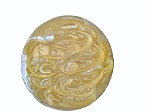 Dessous de verre en résine époxy d'aspect luxueux de style américain et tendance de couleur bleue bon prix finition faite à la main bonne qualité - Product Image 5