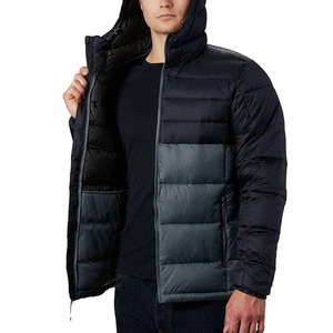 Veste matelassée à capuche personnalisée OEM pour homme, légère, alternative au duvet, isolée, pour l'hiver, avec fermeture éclair intégrale, vêtement de sport - Product Image 2