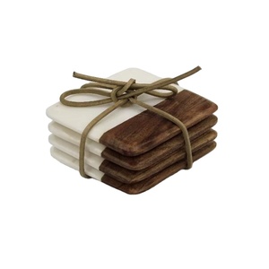 Posavasos de té para escritorio de oficina/posavasos de mármol/mesa vino taza de café estera té bebida resina mármol posavasos conjunto bar hogar mármol creativo - Product Image 4