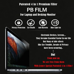 Filtro de privacidad, película antiespía para PC portátil, cubierta transparente, mejora de la privacidad, seguridad de datos, diseño de pantalla antiespía, bloqueador de pantalla antiespía - Product Image 3