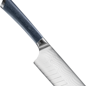 6.5 Inch Nakiri Chef <b>Knife</b> Stainless Steel Sharp Blade Brown Wood Handle Kitchen Vegetable Chopping <b>Slicing</b> Dicing <b>Knife</b> - Product Image 6