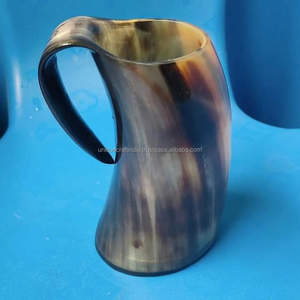 Premium Quality Animal Style Drinking Horn Mugs Beautifully Polished Natural Crafts Christmas Drinkware Goblet Barware Vessel - Product Image 5