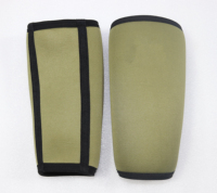 Genouillères personnalisées pour la compression et la protection des genoux lors de la musculation, genouillères pour la musculation, prix de gros avec logo personnalisé