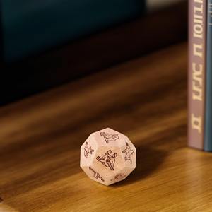 Dés en bois de haute qualité pour jeux de rôle, dés polyédriques en bois pour jeux de table professionnels, fournitures de jeux en gros - Product Image 5