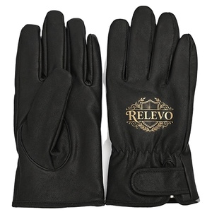 Gants en cuir de mouton longs jusqu'au poignet, nouveaux, chauds, doux, imperméables, gants d'hiver personnalisés, gants de ski, mitaines de snowboard en cuir - Product Image 1