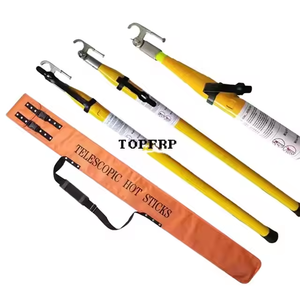 ไม้ค้ำยืดหดได้หลายท่อน แบบสามเหลี่ยม ฉนวนกันความร้อนสูง ปรับความยาวได้ - Product Image 2
