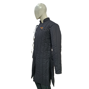 Gambeson médiéval personnalisé, veste d'armure épaisse en coton matelassé pour la reconstitution historique - Fournisseur - Product Image 4