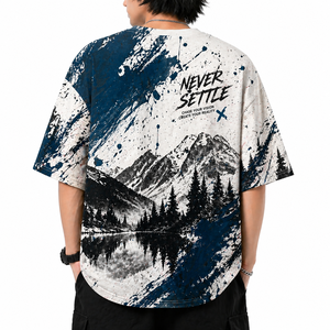 Camiseta Sublimada para Hombre, Transpirable, de Secado Rápido, Servicio OEM, Precio al por Mayor, la Mejor Fabricación, Camiseta de Alta Demanda - Product Image 2
