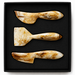 Juego de Cuchillos para Queso de Resina de Lujo, en Oferta, Duradero, Ecológico, Portátil, Apto para Lavavajillas y Microondas - Product Image 5