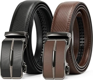 Cinturón Casual Genuino con Hebilla Cuadrada Sólida, Ancho y Duradero para Oficina y Trabajo - Product Image 3