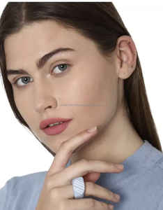 Vente en gros personnalisée de la meilleure qualité fabriquée à la main de haute qualité belle bague en résine colorée pour les femmes faite à la main en Inde - Product Image 3