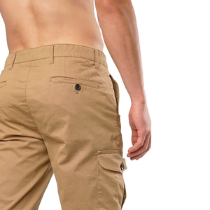 Pantalones Cargo Relajados Color Bronceado, Pantalones Personalizados para Hombre, Ropa Casual Urbana, Fabricación al por Mayor - Product Image 6