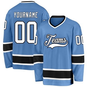 Venta al por Mayor del Jersey de Hockey 3D con Cuello de Encaje de Papá Noel Verde Hierba Rojo-Blanco Personalizado de OMMIZ INDUSTRY, el Más Vendido - Product Image 2