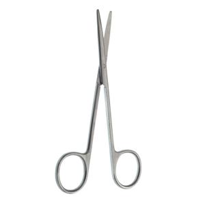 Tijeras de disección Metzenbaum de 5 pulgadas, rectas, delicadas, de acero inoxidable, para corte de tejidos finos, instrumento quirúrgico manual, con certificación CE - Product Image 1