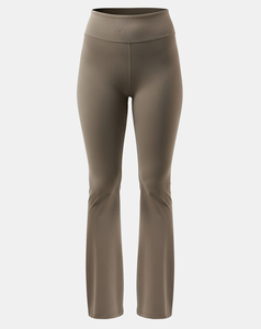 Women's Lightweight High Waisted Seamed Breathable Yoga <b>Leggings</b> Full Length Spandex/<b>Nylon</b> Quick Dry Durable Solid XL Size - Product Image 3