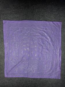 Pañuelo Bandana de Algodón con Pedrería Personalizado, Cuadrado, Estampado Floral, Suave, de Secado Rápido, Duradero, para las Cuatro Estaciones, Casual - Product Image 3