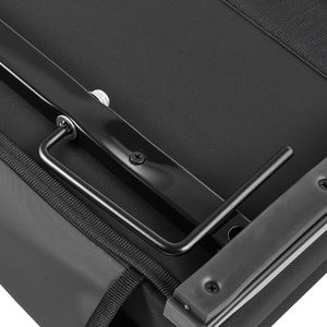 Sedile da Stadio Imbottito con Supporto per le Spalle, Sedia Pieghevole per Tribuna con Schienale Imbottito e Poggiacollo - Product Image 5