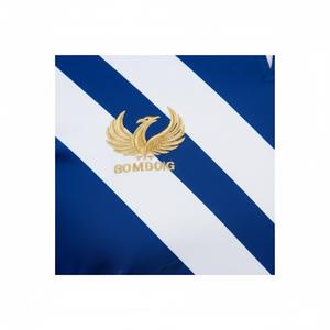 Conjunto de Uniforme de Fútbol Personalizado con Cinta Azul, Equipación Deportiva para Equipo, 100% Poliéster, Antibacteriano, de Secado Rápido, Cuello en V - Product Image 4