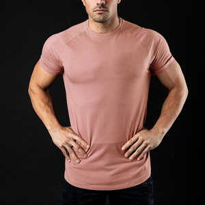 Camiseta Deportiva para Hombre, Secado Rápido, Poliéster y Elastano, para Gimnasio, Entrenamiento, Deportes, con Logotipo Personalizado, Ropa Deportiva, Fabricante OEM, Venta al Por Mayor, DDP - Product Image 5