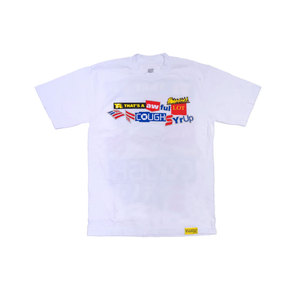 T-shirt décontracté blanc à manches courtes pour homme, motif uni, 100 % coton respirant, idéal pour l'été (ODM) - Product Image 1