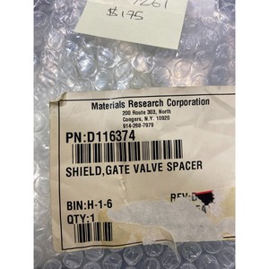 MRC D116374 SHIELD, GATE VALVE <b>SPACER</b>, 113389 - Trusted Global Legacy Semiconductor Equipment and Parts at - Product Image 3