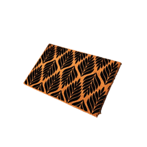 Tapis de porte en fibre de coco avec support en vinyle, durable, antidérapant, lavable, écologique, design uni, pour hôtel, bureau, maison, intérieur et extérieur - Product Image 1