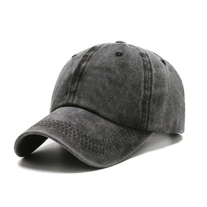 Unisex Custom Vintage Washed Cotton Baseball Cap Adjustable Distressed Dad Hat Casual Outdoor Sun Visor - Product Image 5