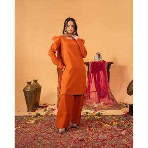 Designer Women's Party Wear Suit Set with Fancy <b>Lace</b> Border Elegant and Stylish - Product Image 6