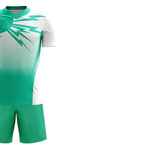 Nouvelles tenues de volley-ball de haute qualité pour équipes et clubs, tissu respirant avec impression par sublimation intégrale, ensemble parfait. - Product Image 2