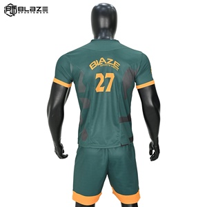 Blaze Fight Wear 2025 Maillot de football personnalisé Club d'entraînement Séchage rapide Qualité thaïlandaise Sublimé Vêtements de football Uniformes maillot de football - Product Image 4