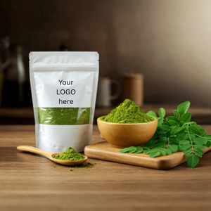 Polvo de Hoja de Moringa Orgánica en Oferta, Superalimento, Grado de Té, 100% Natural, Sin Aditivos, Venta al Por Mayor, Tamil Nadu Mesh - Product Image 1