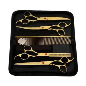 Professional Barber Salon <b>Shears</b> Crane <b>Handle</b> Design Stainless Steel Blade Right-Handed Detachable Finger Rest Personalized Logo - Product Image 3