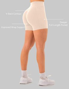 Girls Women Clothing Summer Custom logo Candy Shorts Women Low-waisted Hot Pant Hip Lifting Spandex Women Booty Biker Gym Shorts - Product Image 4
