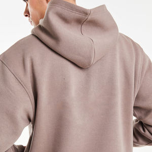 Conjunto de Sudadera Holgada con Hombros Caídos y Cordón Ajustable en la Cintura con Pantalones Cortos de Felpa - Product Image 5
