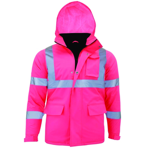 Construction Safety <b>Jacket</b> High Visibility Reflective Workwear for Road <b>Workers</b> Utility Crews and Factory Jobs - Product Image 6