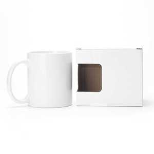 Tazas de Cerámica de 11 oz para Sublimación en Blanco, Incluye Caja, para Bebidas Calientes - Product Image 1