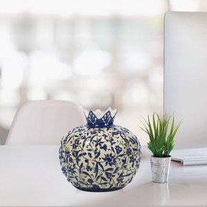 Jarrón de Porcelana Esmaltada Moderno para Decoración de Mesa, de 4-12 Pulgadas, con Patrón Floral, Color Personalizado, Base Ecológica y Antideslizante - Product Image 3