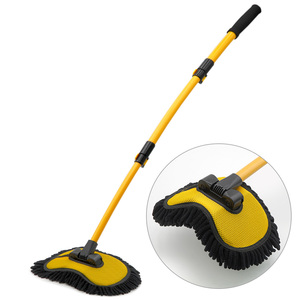 Cepillo de Lavado de Autos ACEPEED [3S] sin Espacios, con Varilla de Aluminio, Cabezal Inclinable, Material de Chenilla, Extensible - Product Image 6