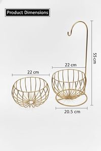 Cesta de hierro resistente, cesta de hierro a prueba de óxido, cesta de hierro con recubrimiento, cesta de hierro con recubrimiento en polvo, cesta de hierro pintada, cesta de hierro pulido - Product Image 3