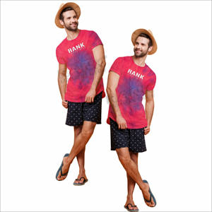 Camisetas personalizadas con color y logotipo impreso para hombre, venta en línea, camisetas para adultos 100% algodón, camisetas para hombre de corte holgado, camisetas para hombre de primera calidad - Product Image 4