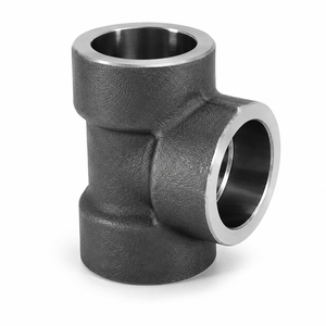 Raccord en T à souder par emboîtement en acier au carbone forgé, norme ANSI B16.11, surface lisse, indice de pression ASTM classe 2000 à classe 9000 - Product Image 3